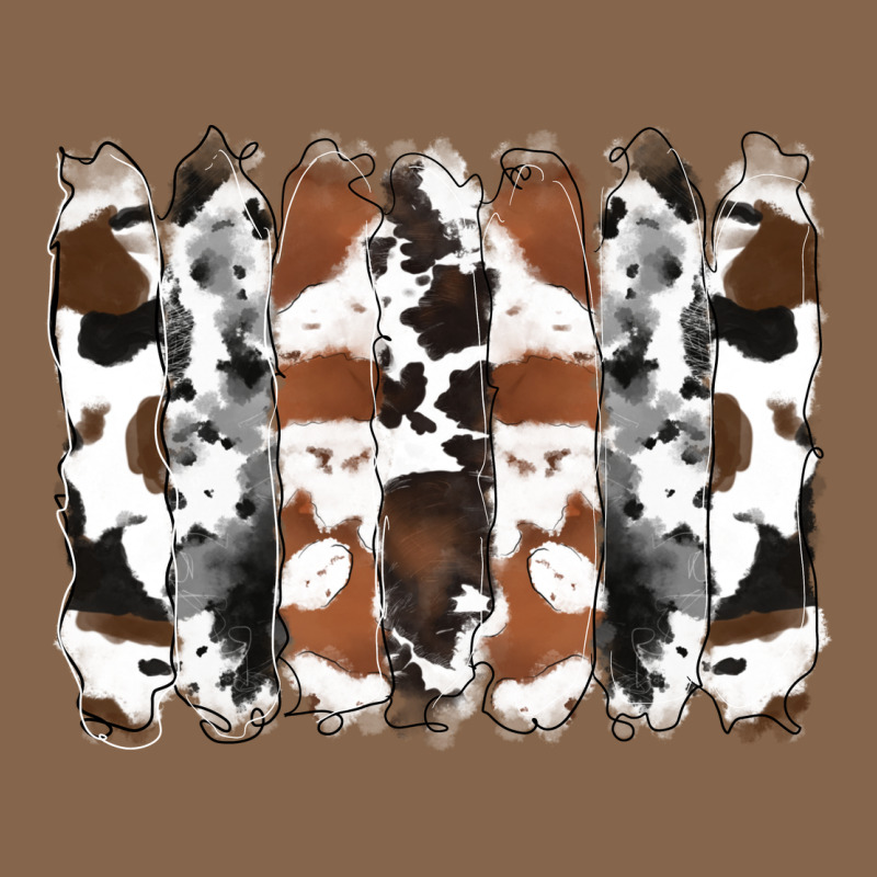 Cowhide Brushstrokes Premium Tee by RanaPortraitStore | Teevron