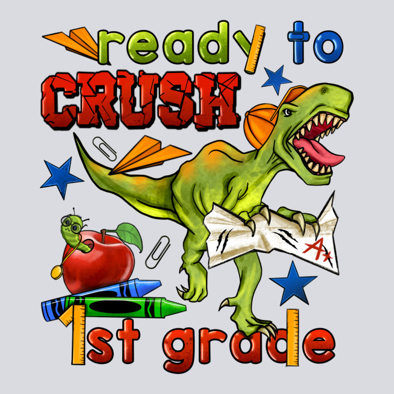 Ready To Crush 1st Grade Zipper Hoodie by BundleAndBundleShop | Teevron