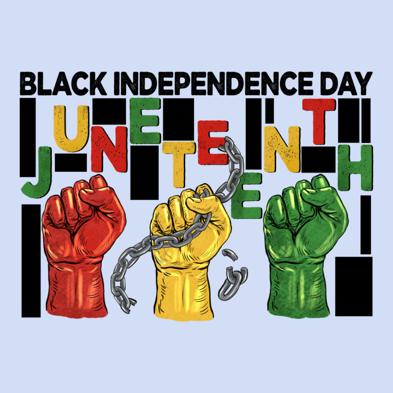 Black Independence Day Juneteenth Urban Hoodie by BarkalooDesign | Teevron