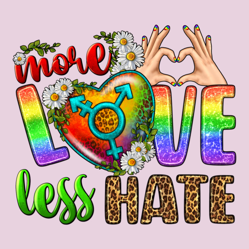 More Love Less Hate Lgbtq Ladies Tee by BundleAndBundleShop | Teevron
