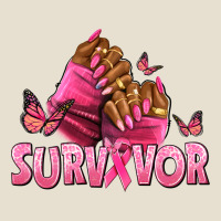 Breast Cancer Survivor Afro Nails Urban Heavy Tee | Teevron