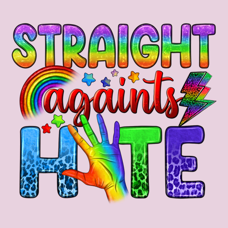Straight Againts Hate Ladies Tee by BundleAndBundleShop | Teevron