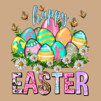 Happy Easter With Eggs Vintage Hoodie | Teevron