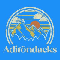 Adirondacks Mountains New York Vintage Hiking Camp Classic Tee | Teevron