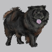 Black Chow Chow Long Sleeve Tee | Teevron