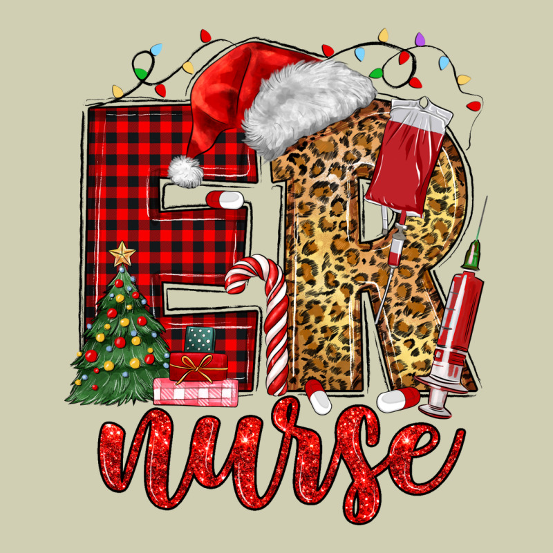 Er Nurse Christmas Heavy Core Tee by MaliasSmallBusiness | Teevron