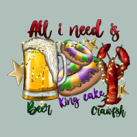All I Need Is Beer King Cake Crawfish Heavyweight Hoodie | Teevron