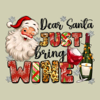 Dear Santa Just Bring Wine Heavy Core Tee | Teevron