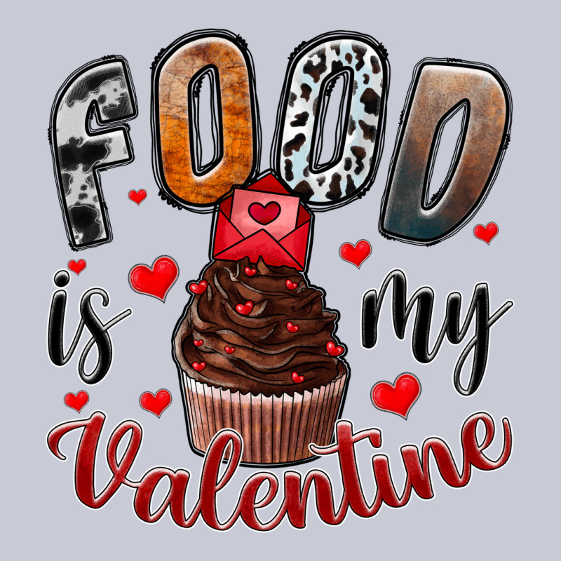 Food İs My Valentine Heavyweight Hoodie by SublimationCraftShop | Teevron
