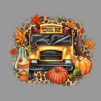 Fall School Bus Vintage Hoodie | Teevron