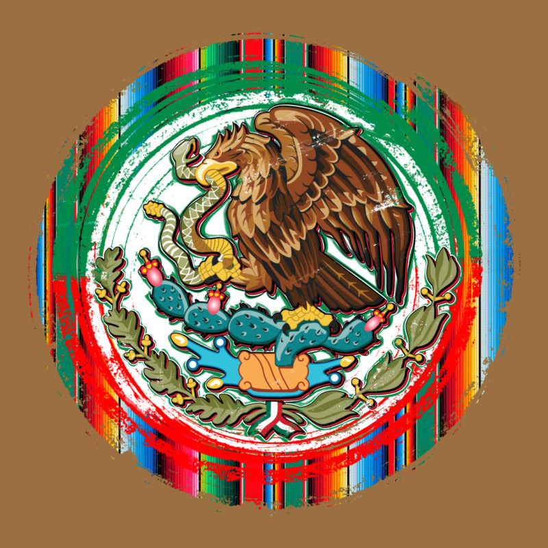 Mexico Coat Of Arms Vintage Tee by texasbilliewilder | Teevron