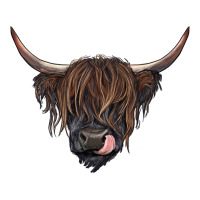 Black highland cow | Teevron