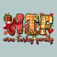 Funny Thanksgiving Wine Turkey Family Heavy Core Tee | Teevron