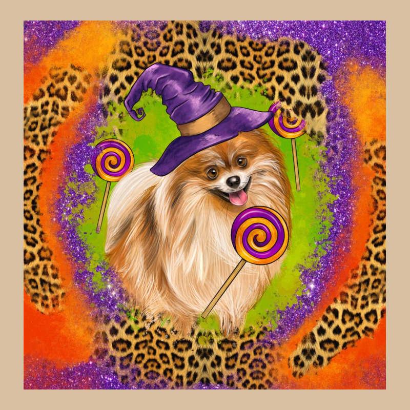 Halloween Pomeranian Dog Heavyweight Hoodie by LillyAllenDesigns | Teevron