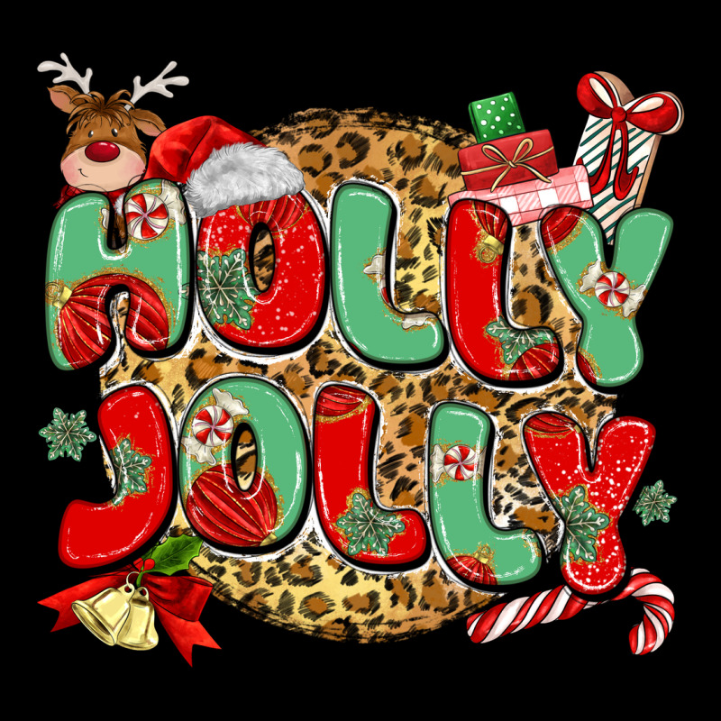 Holly Jolly Christmas Heavy Core Tee by MaliasSmallBusiness | Teevron