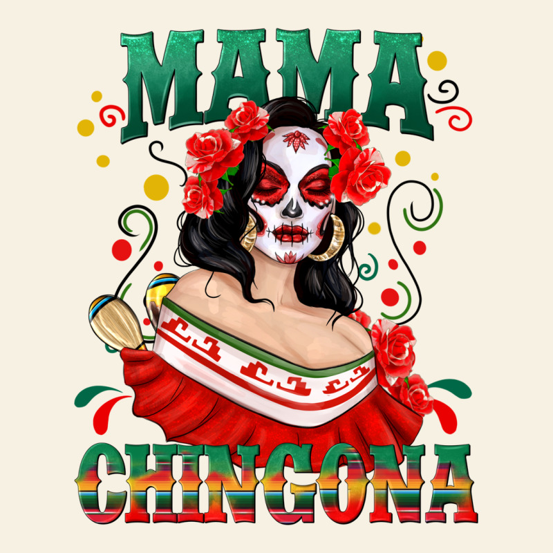 Mama Chingona Skull Vintage Tee by texasbilliewilder | Teevron