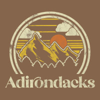 Adirondacks Mountains New York Vintage Hiking Camp Premium Tee | Teevron