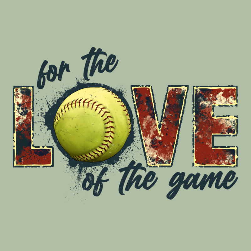 Softball Love Of The Game Urban Heavy Tee by JahusDesignShop | Teevron
