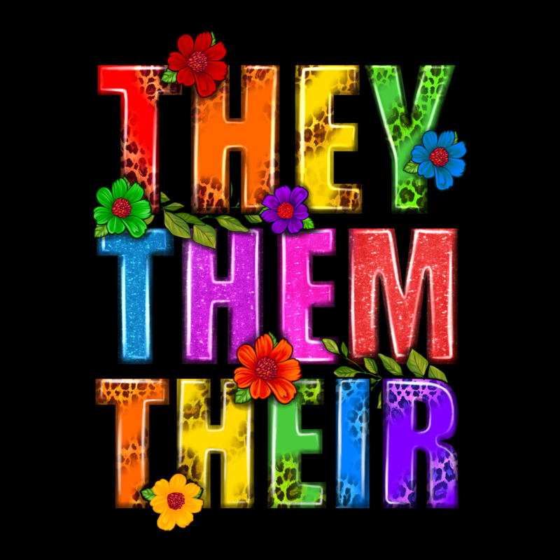 They Them Their Pride Lgbtq Premium Tee by BundleAndBundleShop | Teevron
