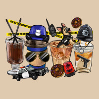 Police Coffee Cups Heavyweight Sweatshirt | Teevron