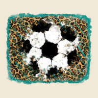 Glitter Football Leopard Ladies Tee | Teevron