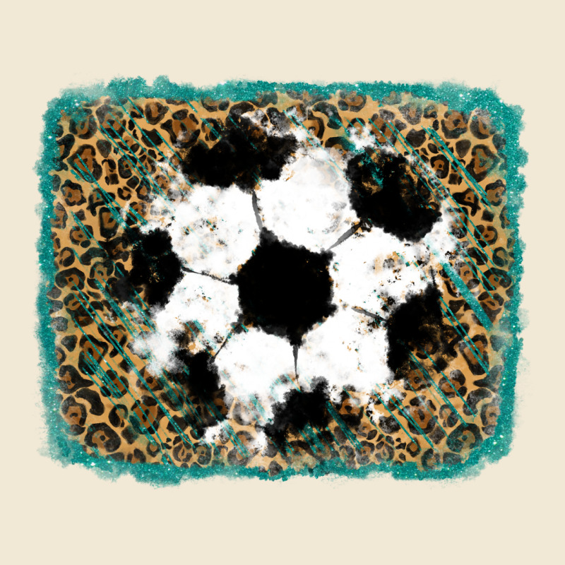 Glitter Football Leopard Ladies Tee by RanaPortraitStore | Teevron
