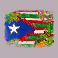 Mexico And Puerto Rico Flag Vintage Tee | Teevron
