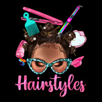 Afro Bantu Knots Hairstyles Messy Bun With Clasp Bbs Premium Tee | Teevron