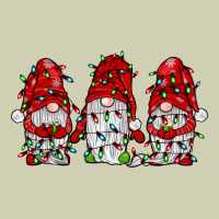 Gnome With Christmas Lights Heavy Core Tee | Teevron