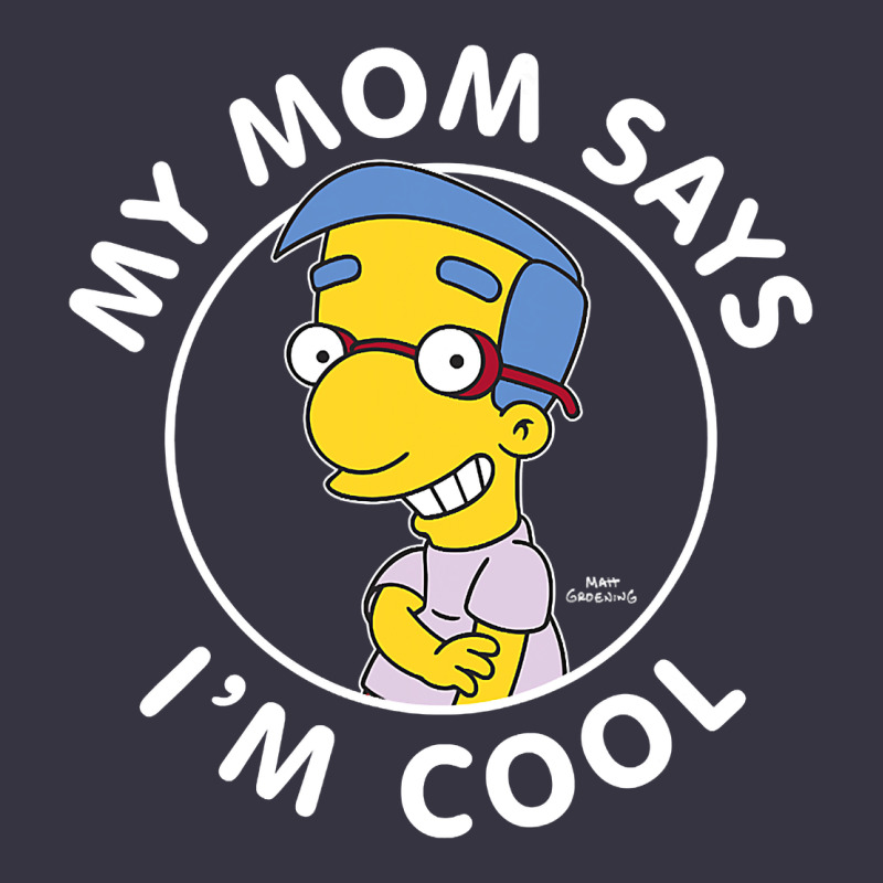 The Simpsons Milhouse My Mom Says I'm Cool V1 Vintage Hoodie by tuanDangUi | Teevron