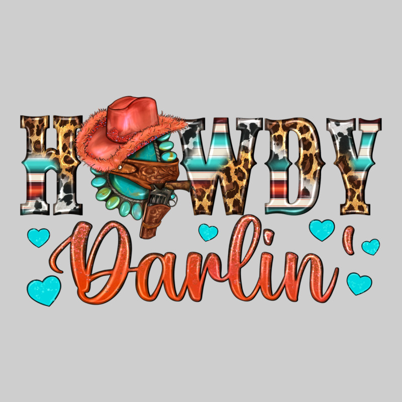 Western Howdy Darlin Premium Tee by BundleAndBundleShop | Teevron
