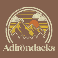 Adirondacks Mountains New York Vintage Hiking Camp Zipper Hoodie | Teevron