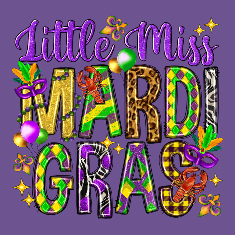 Little Miss Mardi Gras Vintage Tee by NancyCooperArtShop | Teevron