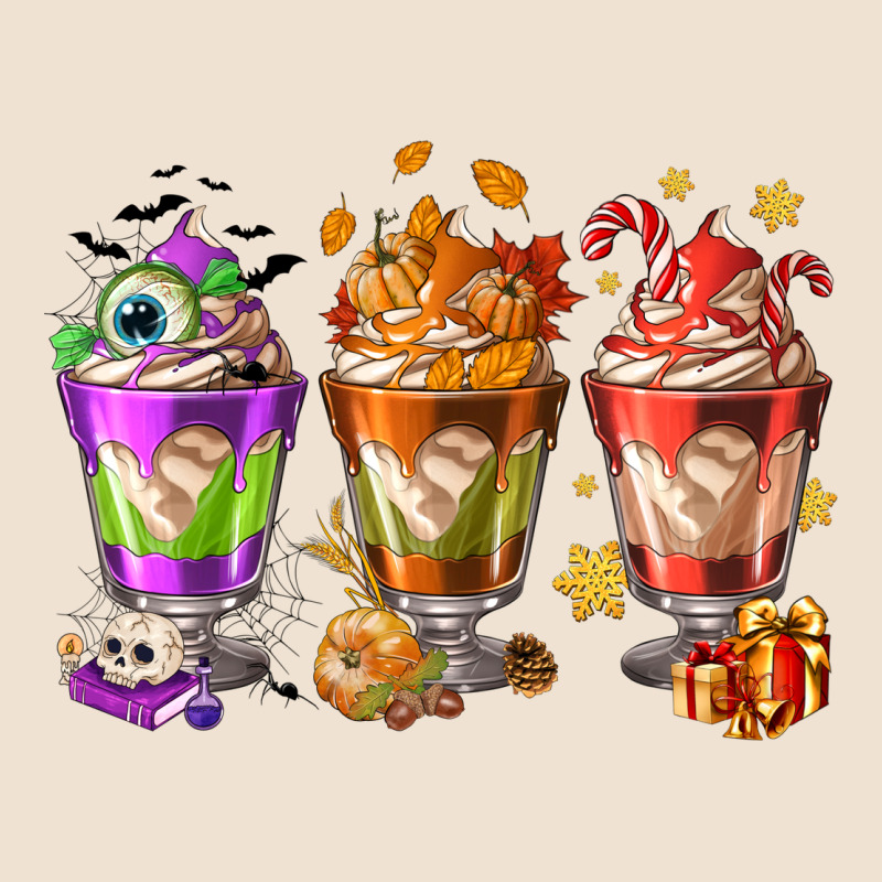 Hallothanksmas Coffee Cups Urban Heavy Tee by NancyCooperArtShop | Teevron