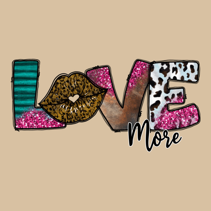 Love More Heavyweight Hoodie by SublimationCraftShop | Teevron