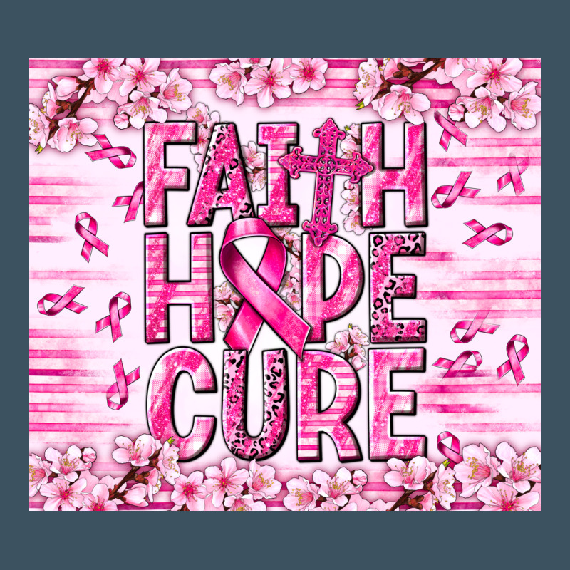 Faith Hope Cure Cancer Urban Heavy Tee by NancyCooperArtShop | Teevron