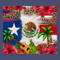 Mexican And Puerto Rico Flag Vintage Tee | Teevron