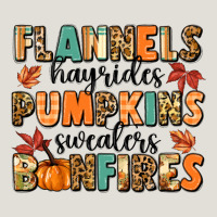 Flannels Hayrides Pumpkinsbonfires Heavy Core Tee | Teevron