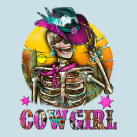 Cowgirl Skeleton With Landscape Ladies Tee | Teevron
