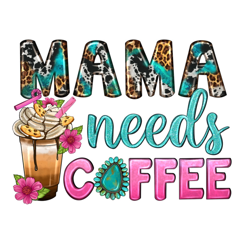 Mama Needs Coffee Bbs Ladies Tee by BundleAndBundleShop | Teevron