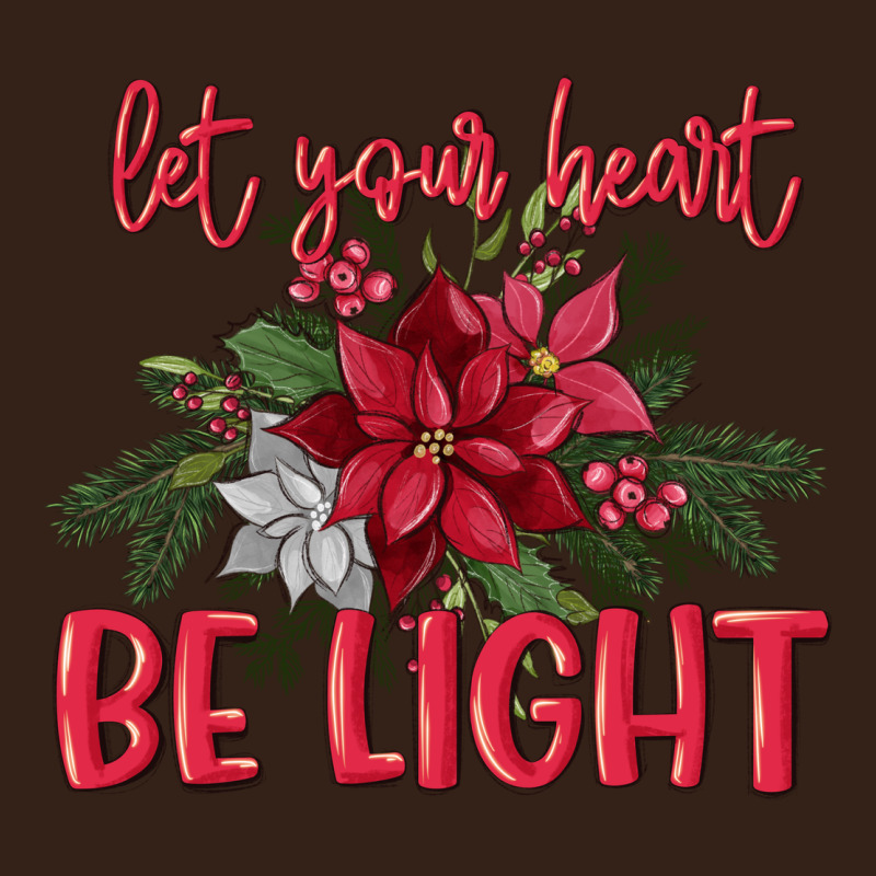 Let Your Heart Be Light Heavy Core Tee by MaliasSmallBusiness | Teevron