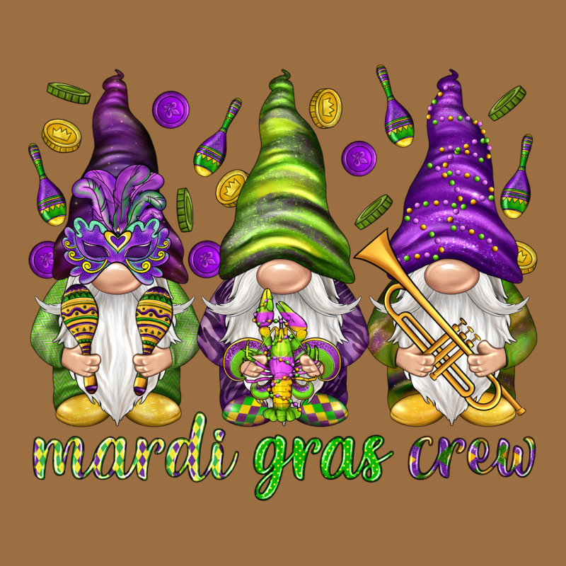 Mardi Gras Crew With Gnomes Vintage Tee by NancyCooperArtShop | Teevron