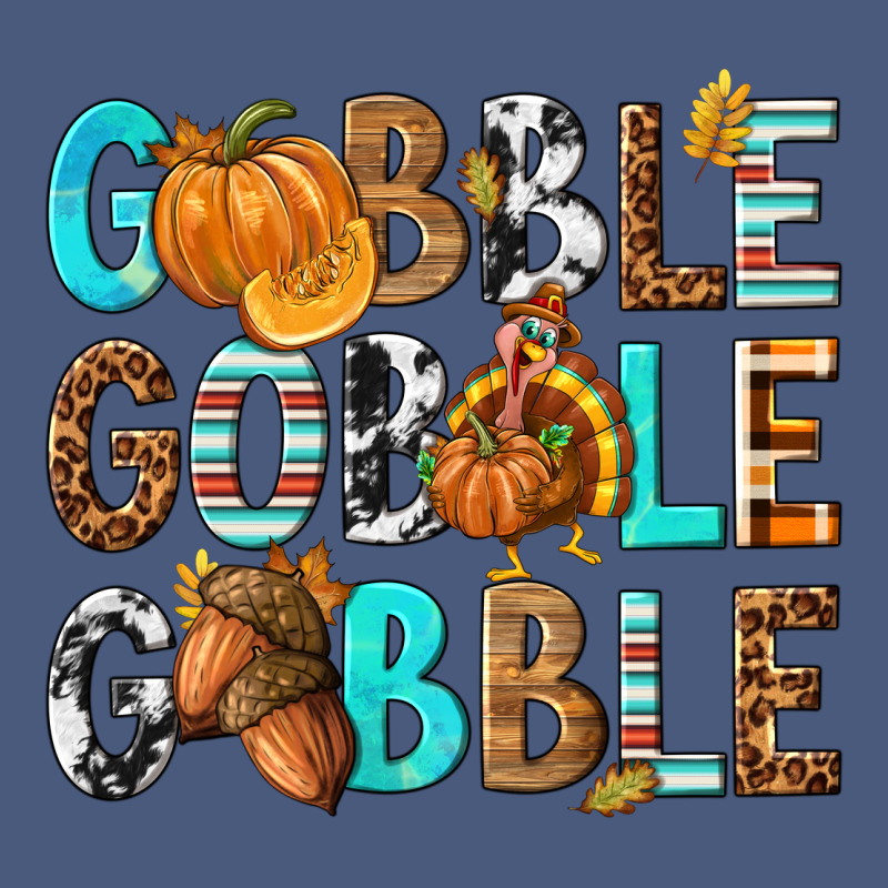 Gobble Gobble Gobble With Turkey Vintage Hoodie by texasbilliewilder | Teevron