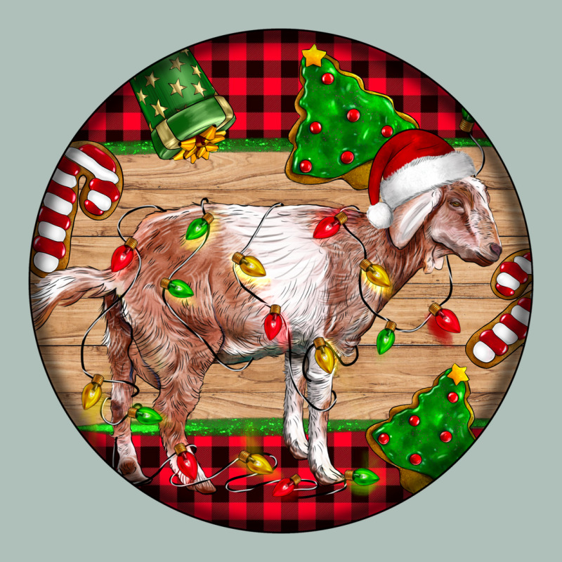 Nubian Goat Christmas Heavyweight Hoodie by LillyAllenDesigns | Teevron