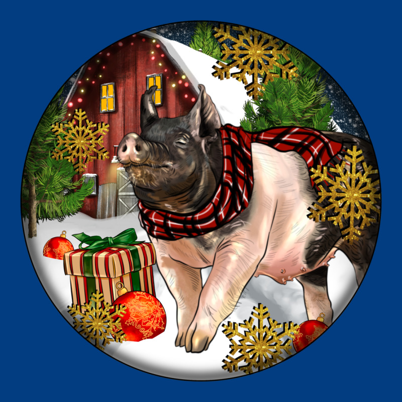 Hampshire Sow Pig Christmas Premium Sweatshirt by LillyAllenDesigns | Teevron