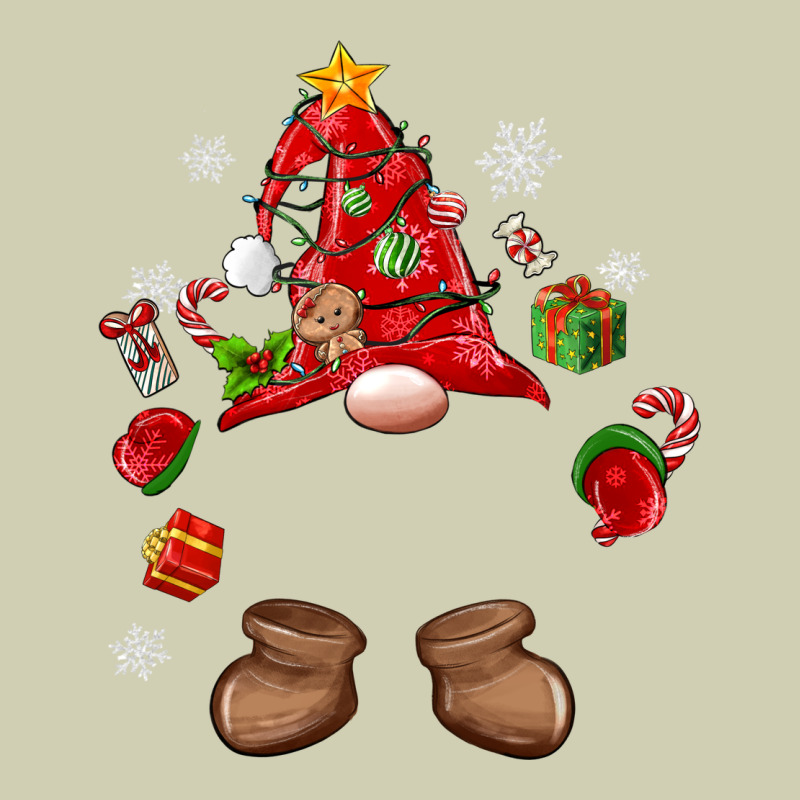 Custom Christmas Gnome Heavy Core Tee by MaliasSmallBusiness | Teevron