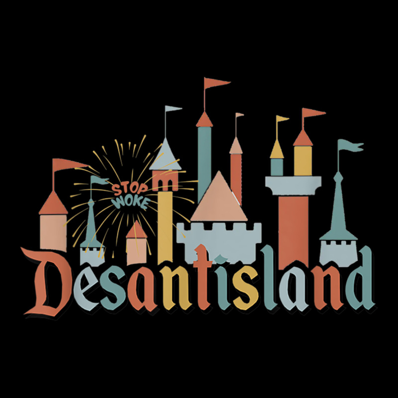 Desantis Land Anti-woke Corporation Political Ladies Tee by tuanDangUi | Teevron