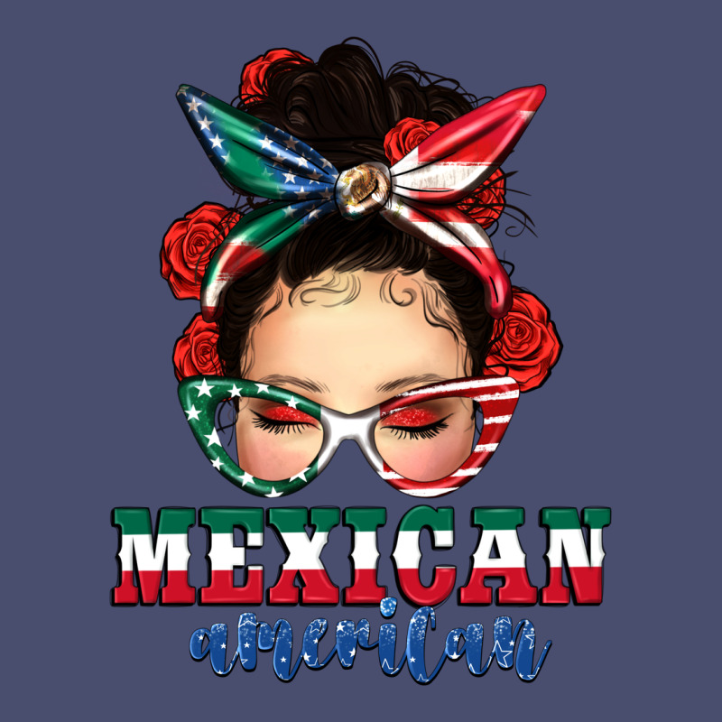 Mexican American Messy Bun Vintage Tee by texasbilliewilder | Teevron