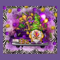 Mardi Gras Gnome On The Truck Vintage Tee | Teevron
