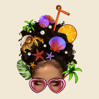 Beach Hair Afro Messy Bun Bbs Premium Tee | Teevron